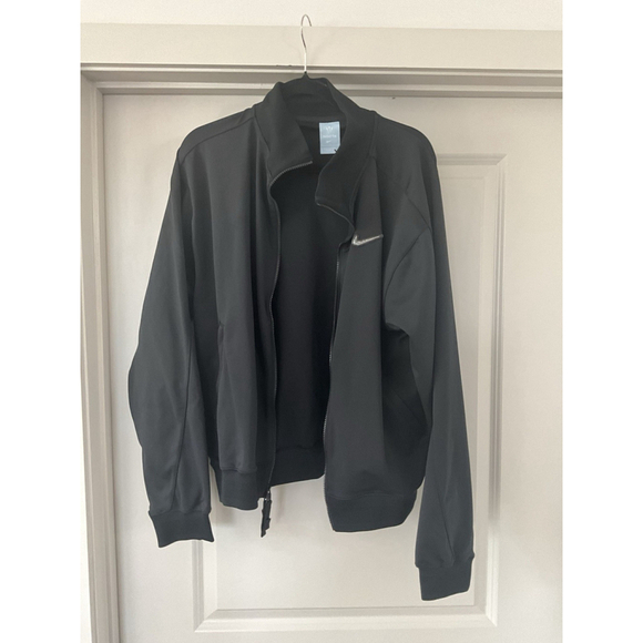 Nike Nocta Drake x Swarovski Swoosh Black Track Jacket, Size Large DR2656-010 - Picture 2 of 11